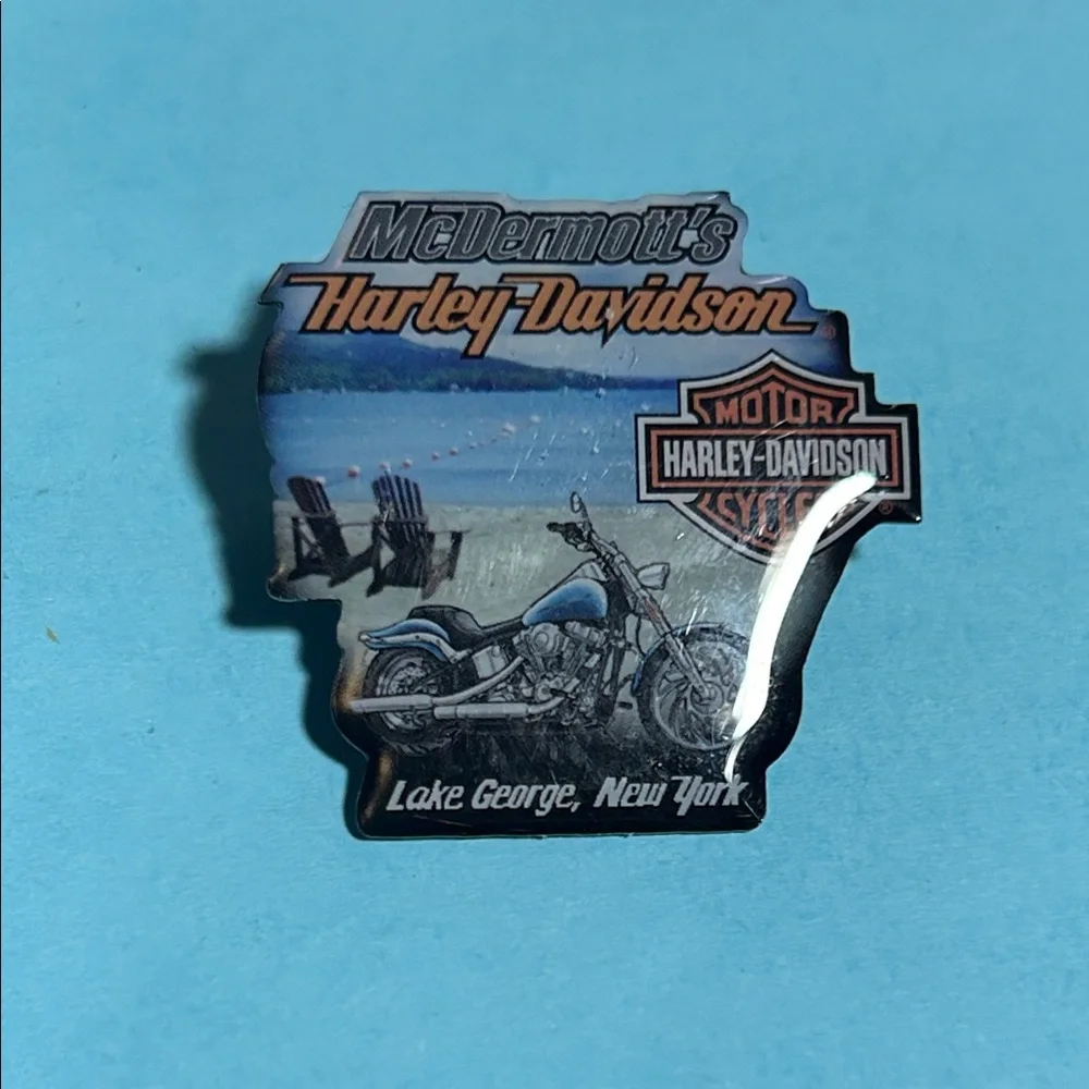 Harley-Davidson Lake George,NewYork Motorcycle Dealer Pin